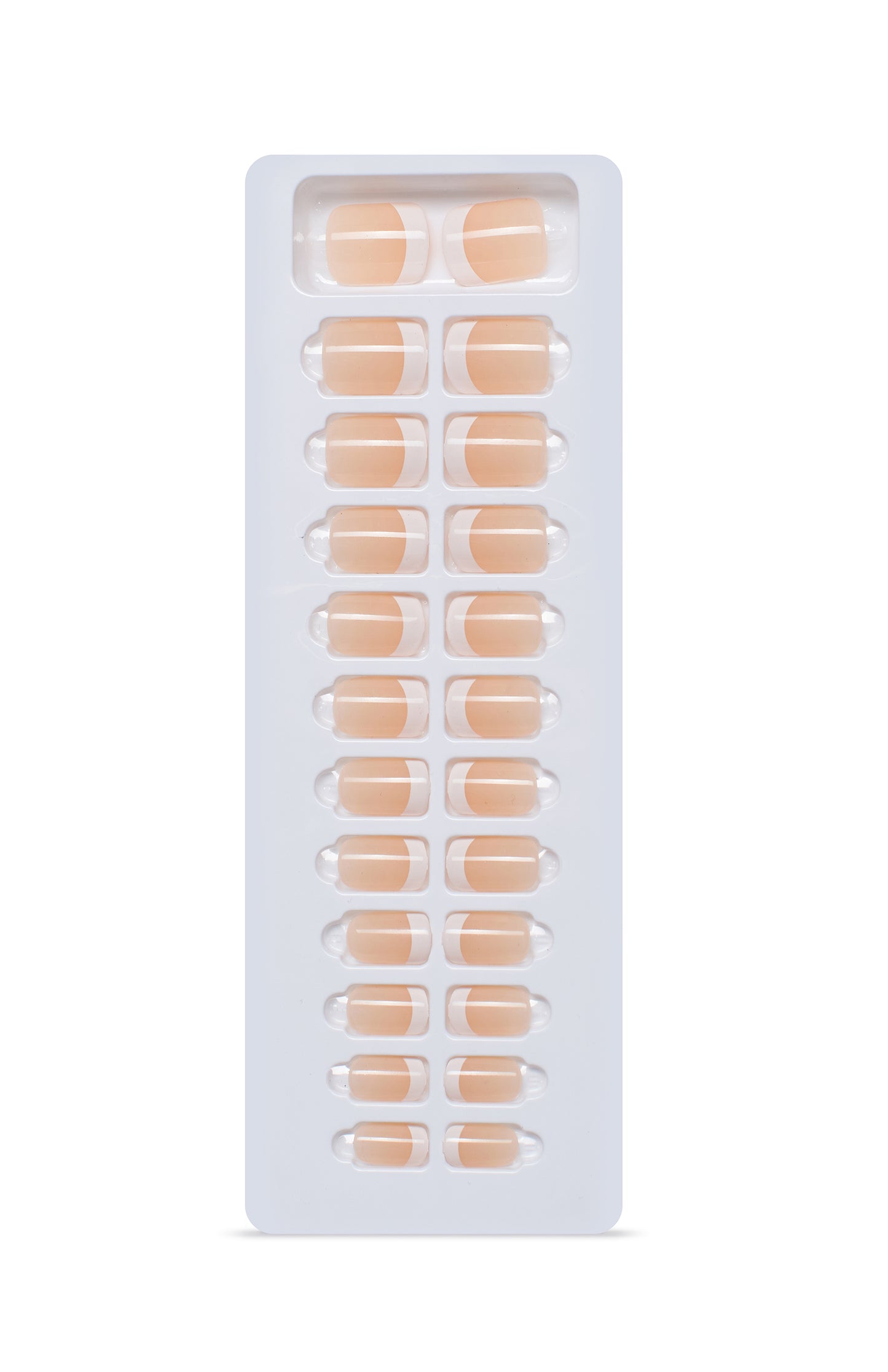 French Nails – Peach