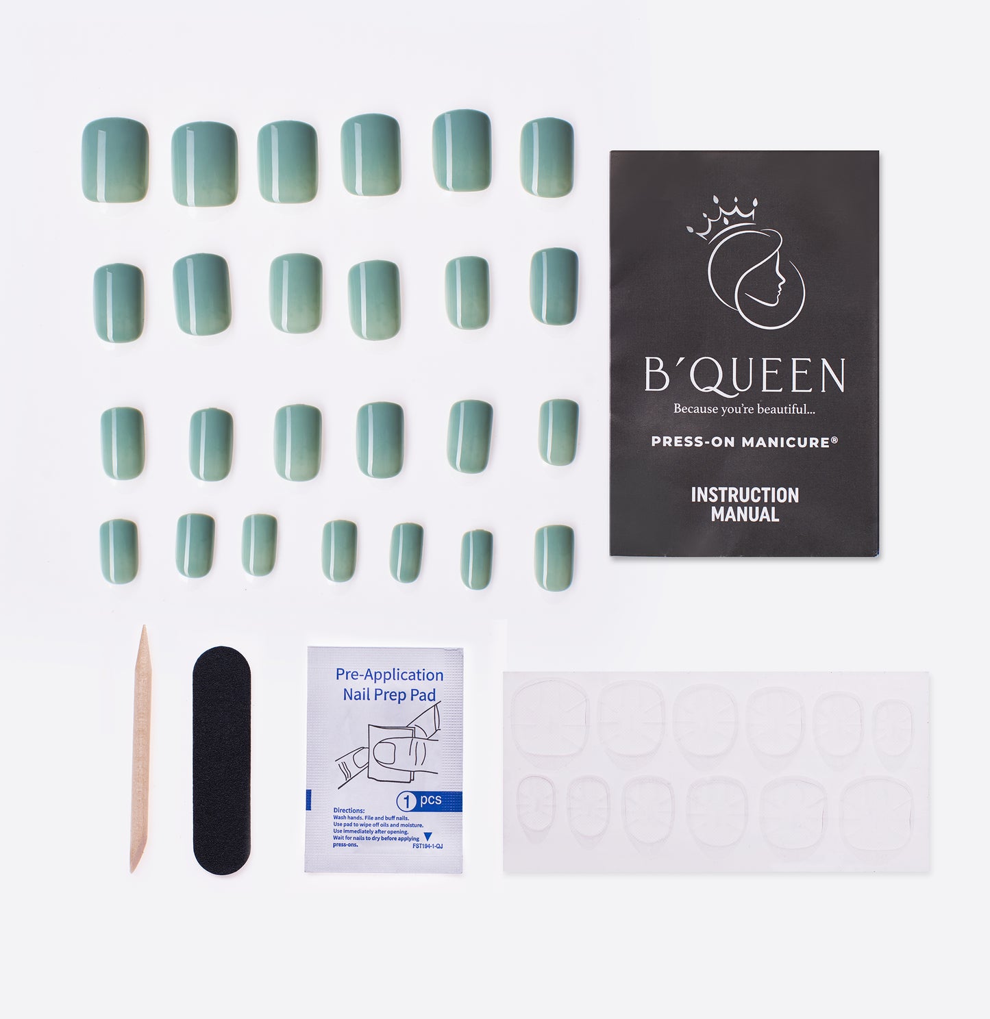 Solid Nails – Mint Green