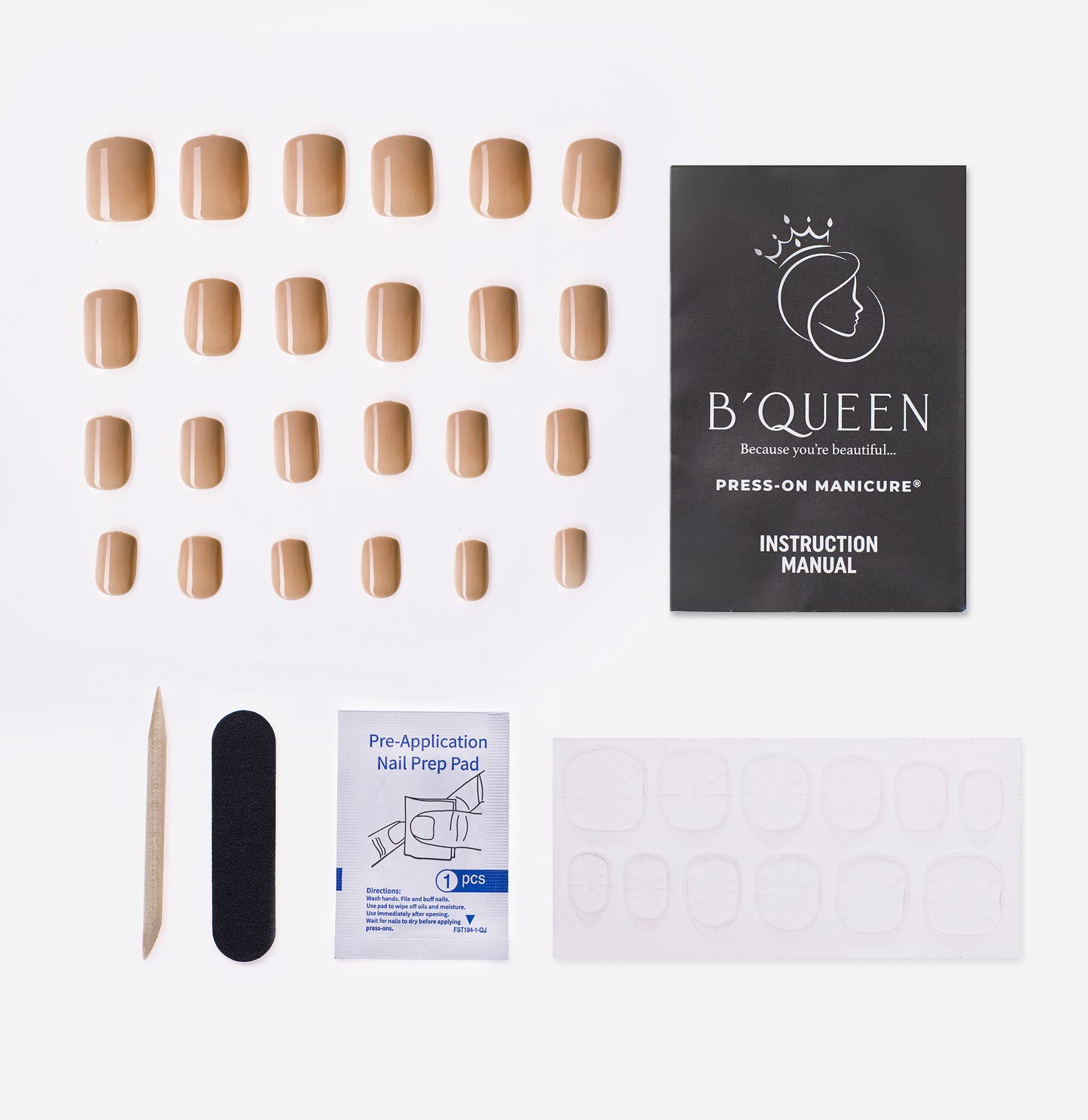 Solid Nails – Light Nude