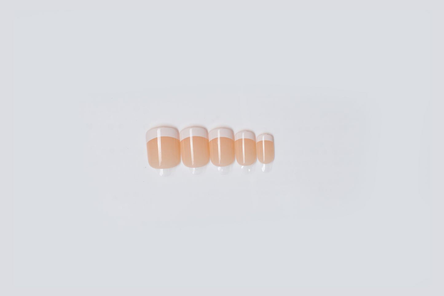 French Nails – Peach